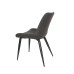 Charlize Dining Chair Grey Leatherette